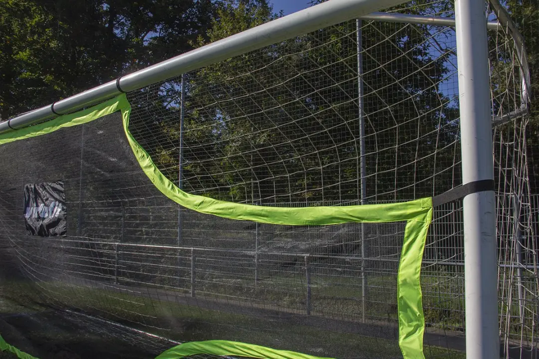 Virtufit Target Goalshot Voetbaldoel 732x244cm - Groen/Zwart - afbeelding 6 van 6