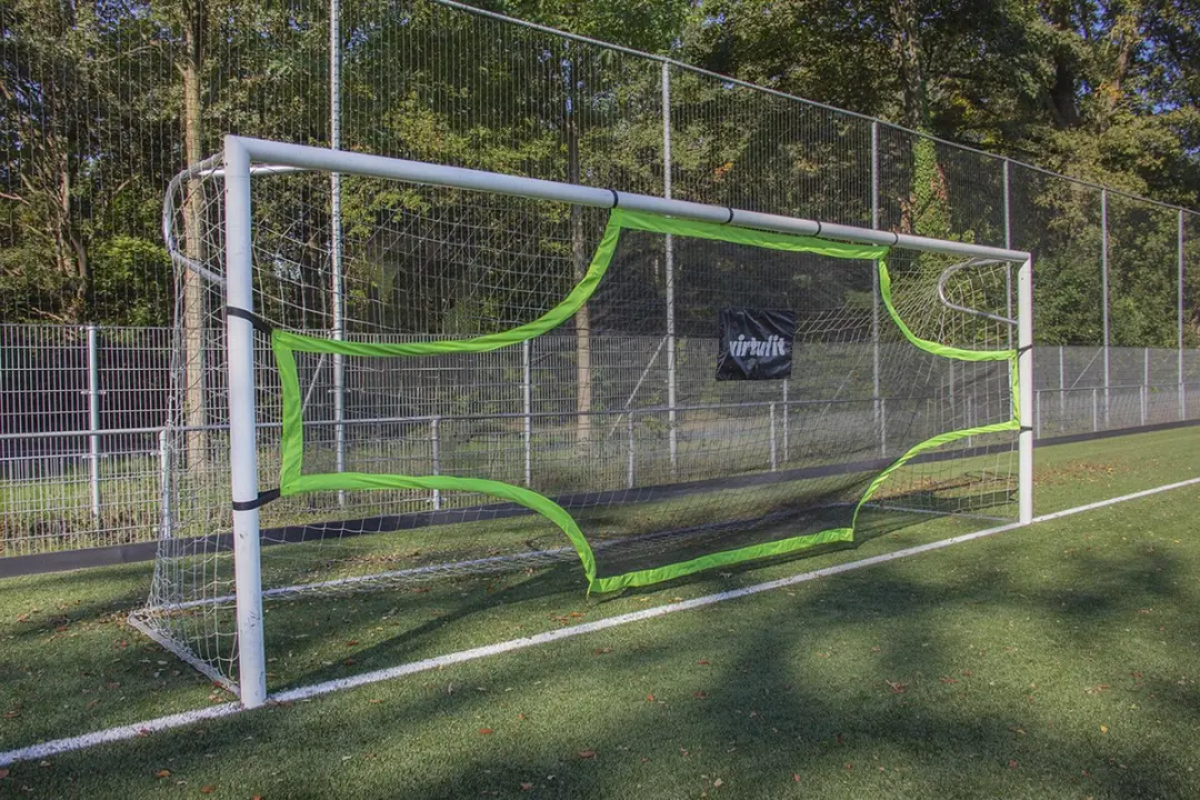 Virtufit Target Goalshot Voetbaldoel 732x244cm - Groen/Zwart