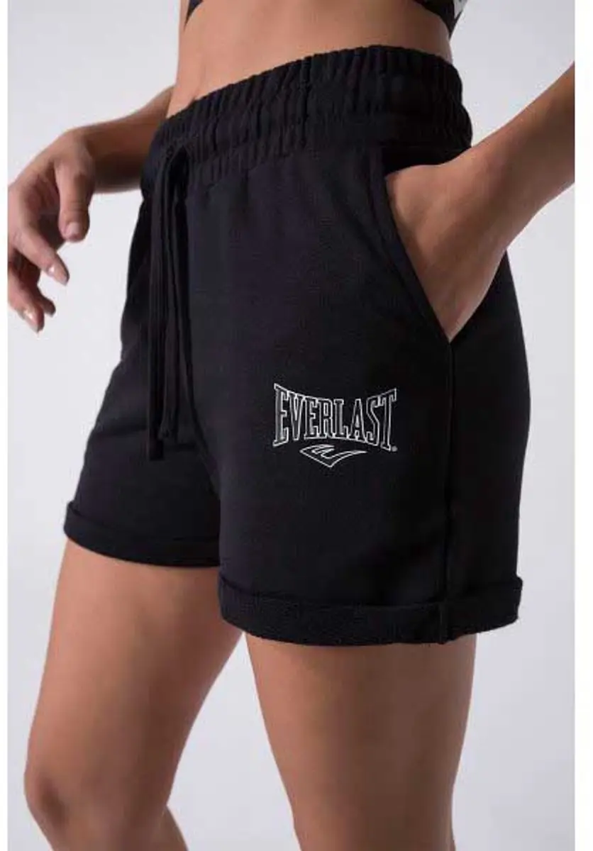 Everlast Fleece Korte Broek - Zwart XL