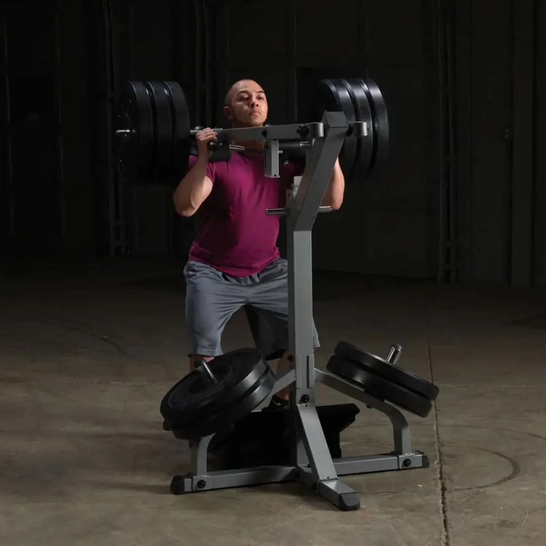 Body-Solid GSCL360B Leverage Squat & Calf Raise Machine - Zwart