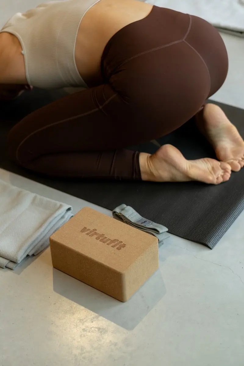 VirtuFit Premium Yogamat - 4mm - 183x61cm - Paars