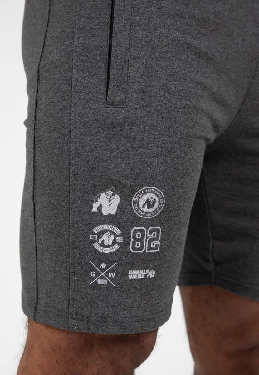 Gorilla Wear Lopez Shorts 4XL - Donkergrijs
