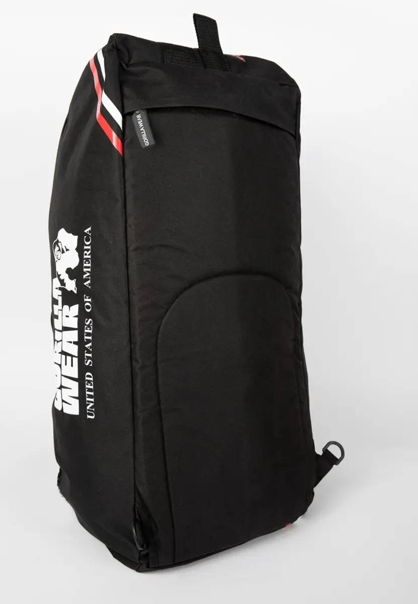 Gorilla Wear Norris Hybride Sporttas 66L - Zwart - afbeelding 6 van 6