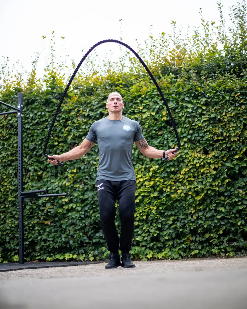 Muscle Power Heavy Jump Rope MP1072 - Zwart