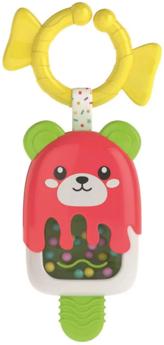 Clementoni Colour Teddy Ice Cream Baby Rammelaar