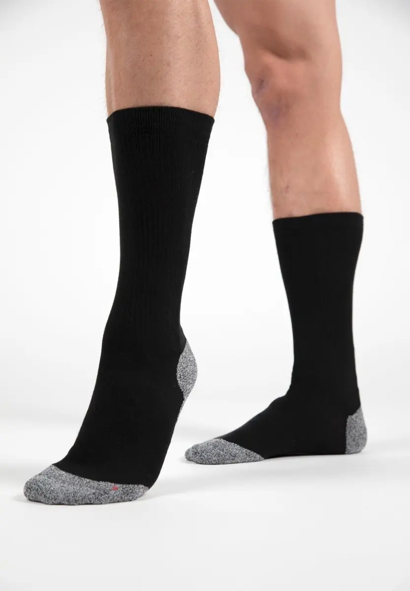 Gorilla Wear Performance Crew Sokken - Zwart - 35-38