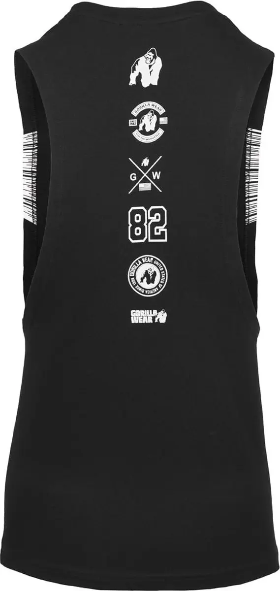 Gorilla Wear Lopez Tanktop - 4XL - Zwart