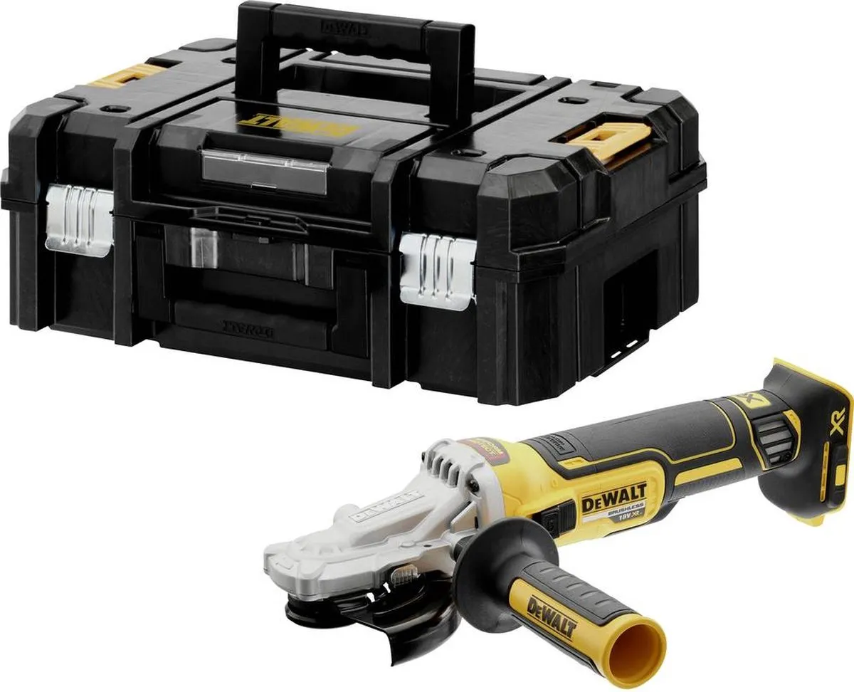 DeWalt DCG405FNT Haakse Accuslijper 125mm - 18V