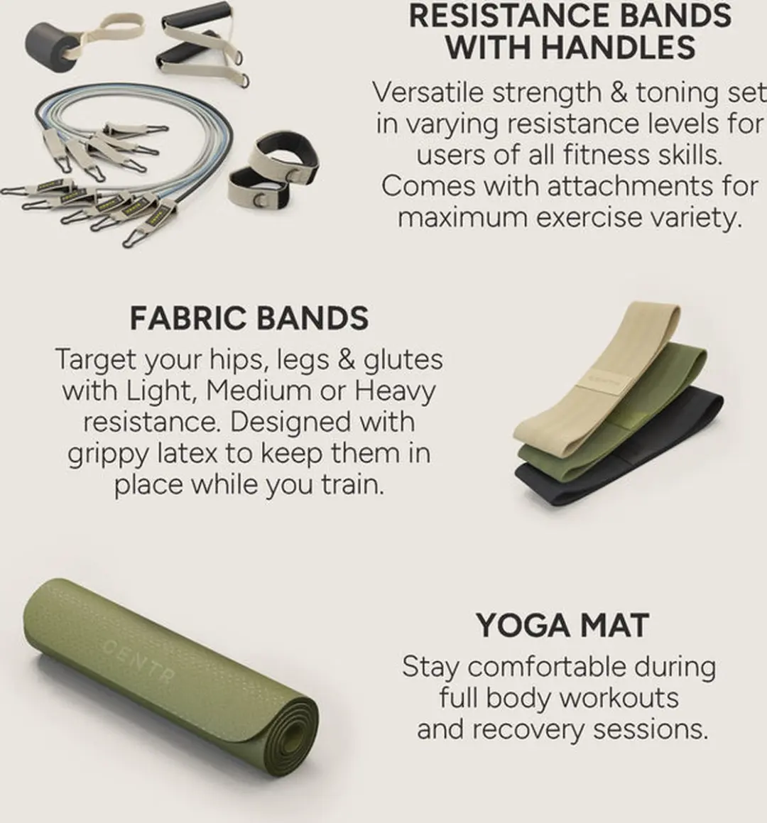Centr by Chris Hemsworth Fitness Kit 14-delig - Thuisworkoutset