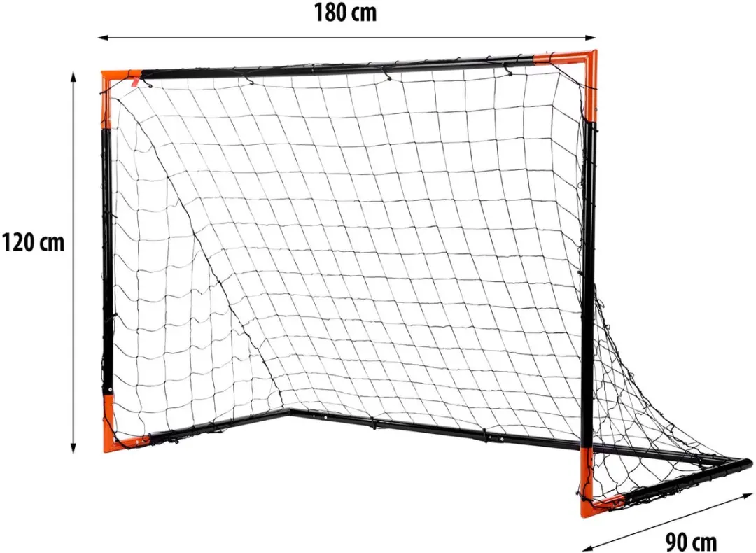 Nils NT8180 Voetbaldoel 120x180x60cm - Staal
