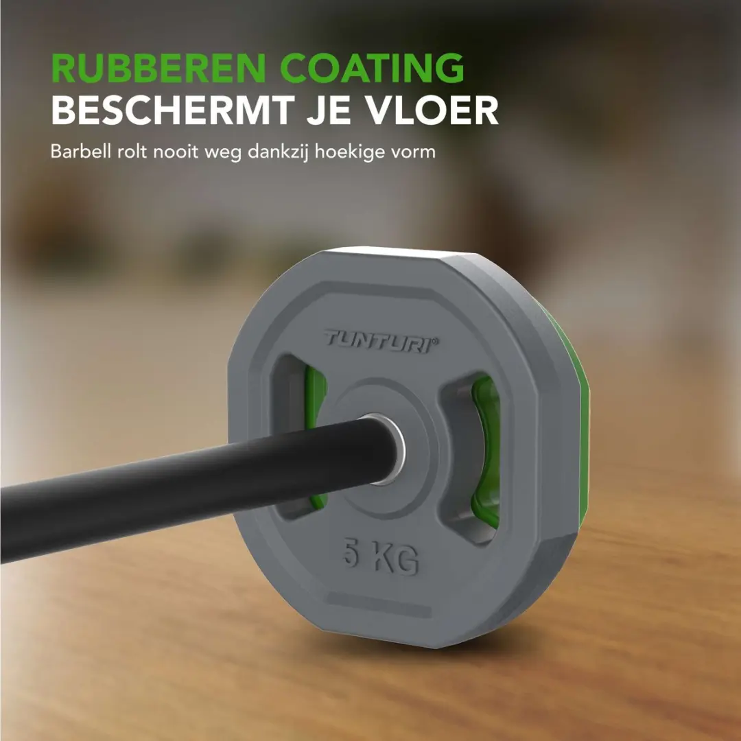 Tunturi Aerobic Pump Gewichtenset 20kg - Halterset met 6 schijven