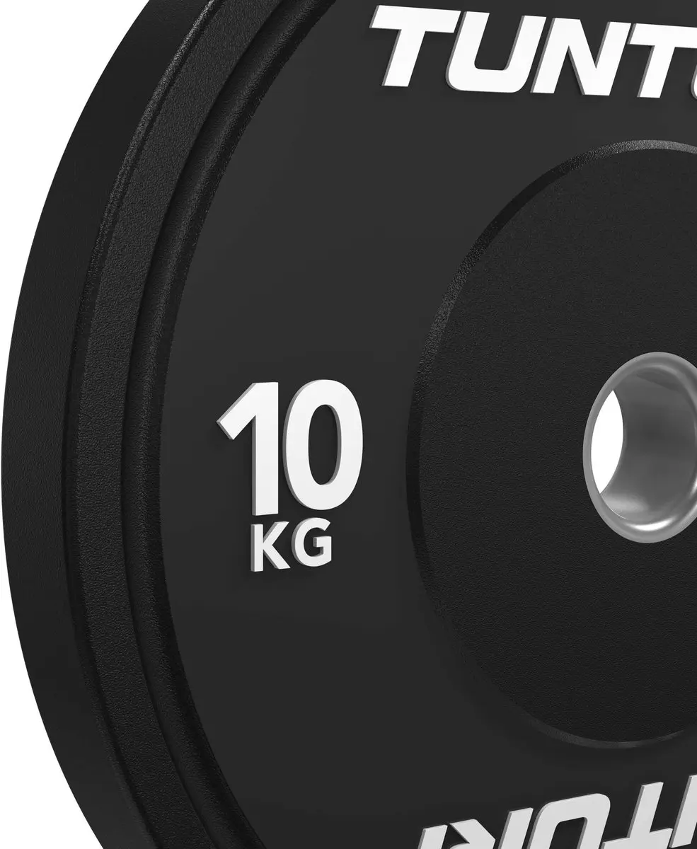 Tunturi Platinum Halterschijven 10kg - Zwart
