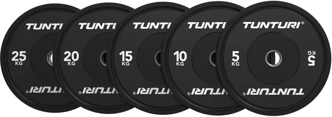 Tunturi Platinum Halterschijven 10kg - Zwart