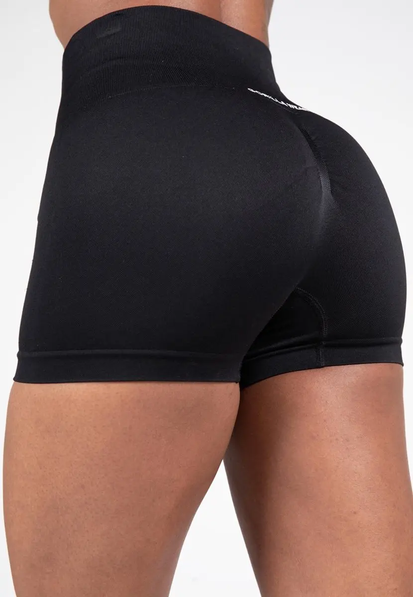 Gorilla Wear Quincy Seamless Trainingsbroek - Zwart - XS
