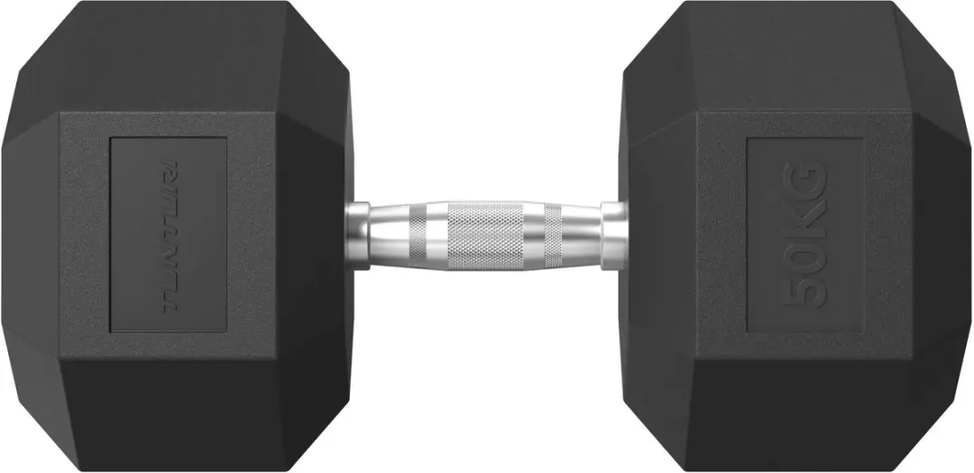 Tunturi Platinum Hexa Dumbbell 50kg - Zwart
