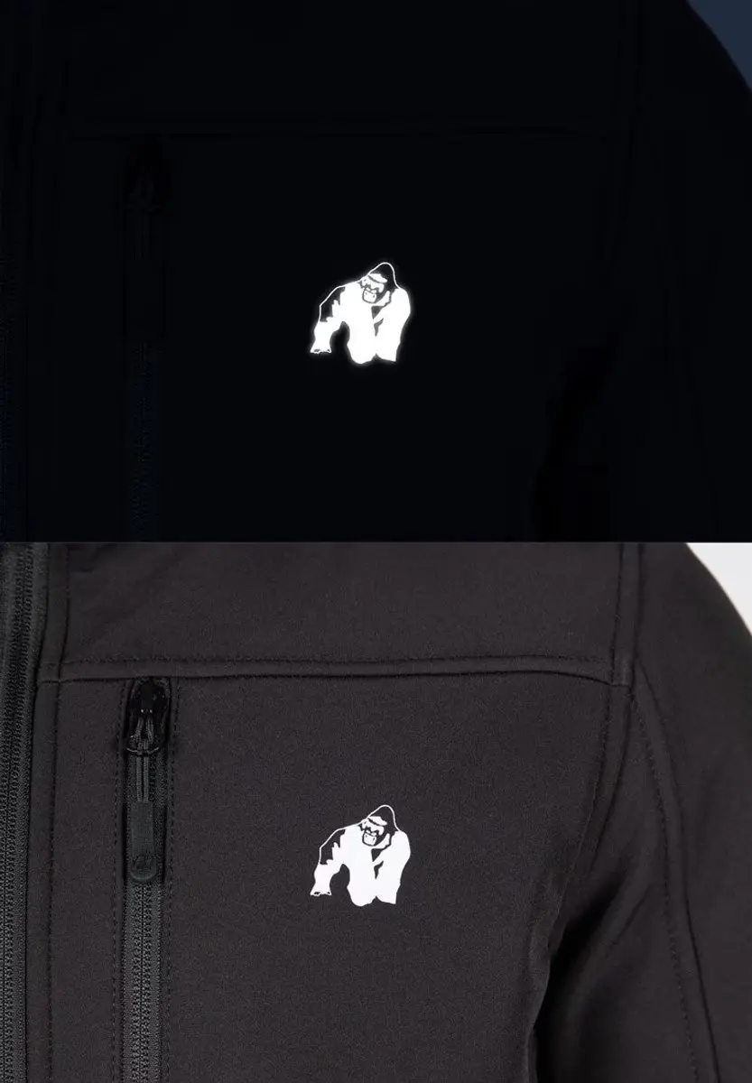 Gorilla Wear Foster Softshell Jas XXL - Zwart