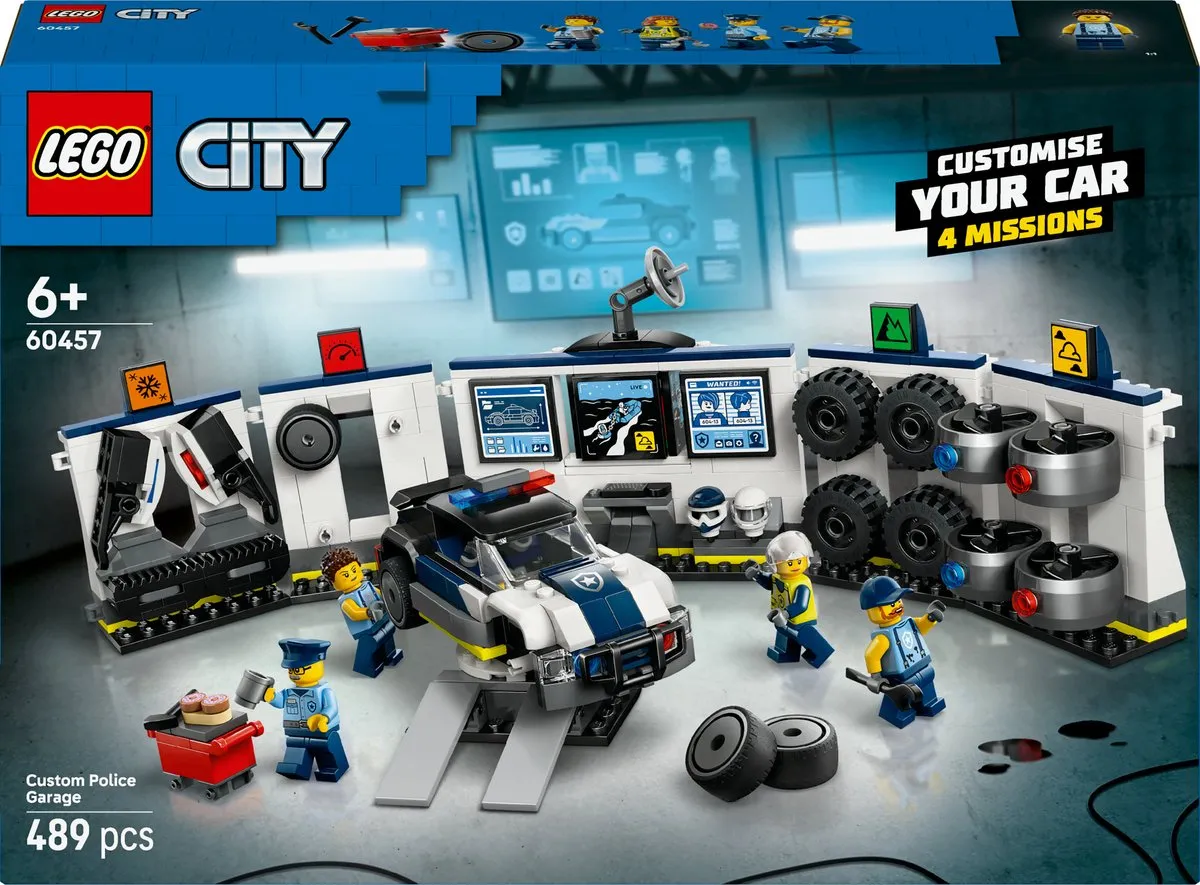 LEGO City 60457 Politie Garage