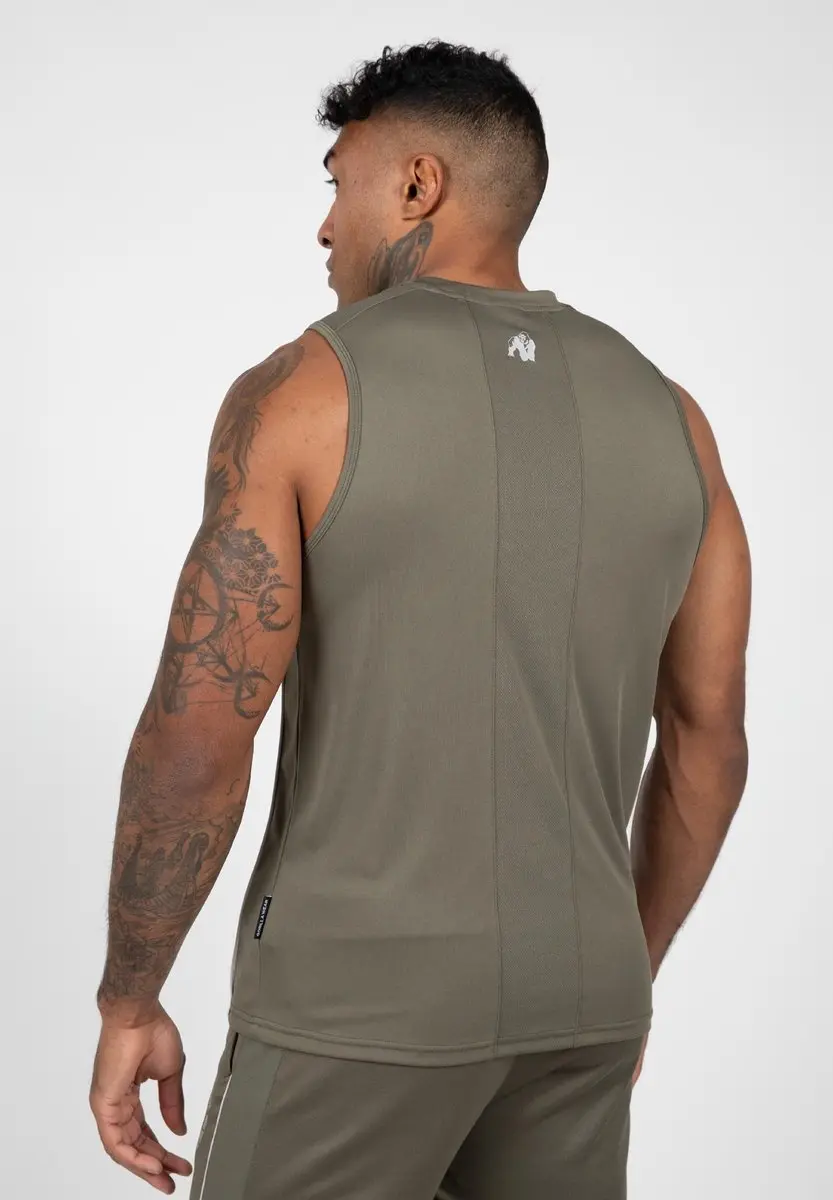 Gorilla Wear Broxton Tanktop - Legergroen - L