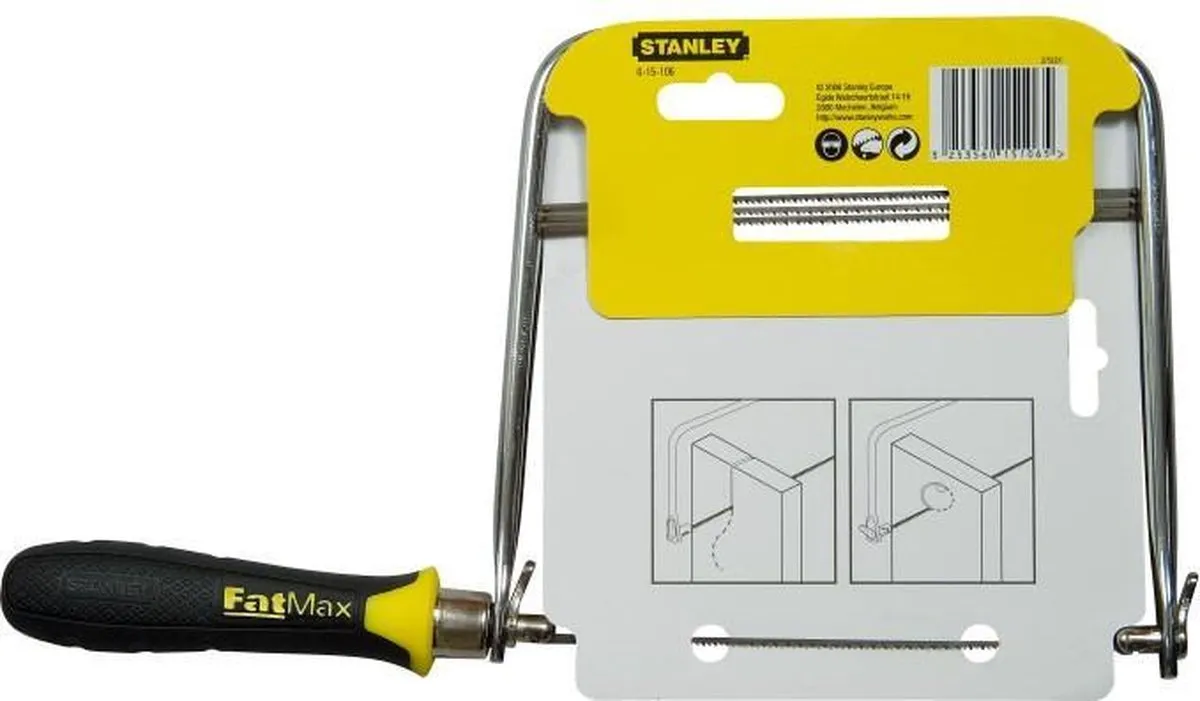 STANLEY FatMax Figuurzaag 6 3/4" - 0-15-106