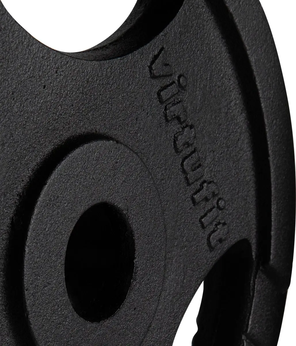 VirtuFit Olympische Halterschijf 25kg - 50mm - Zwart