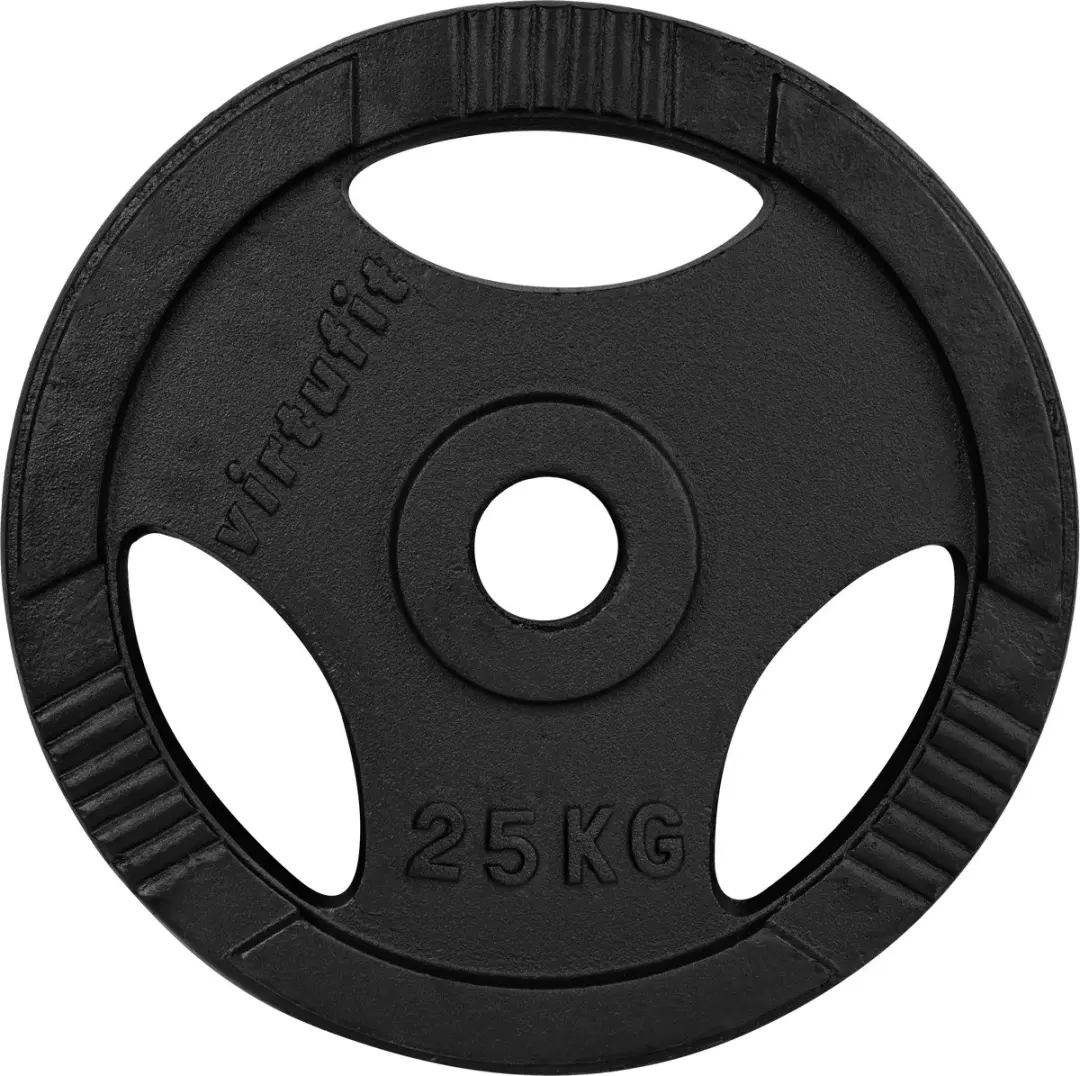 VirtuFit Olympische Halterschijf 25kg - 50mm - Zwart