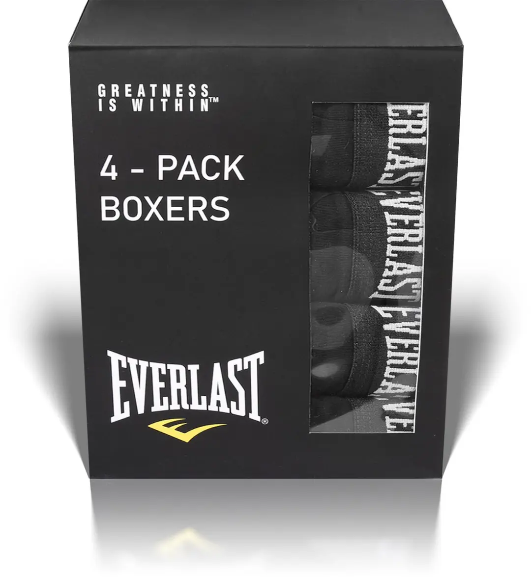 Everlast Bokser Majtki 8 Stuks - M - Zwart
