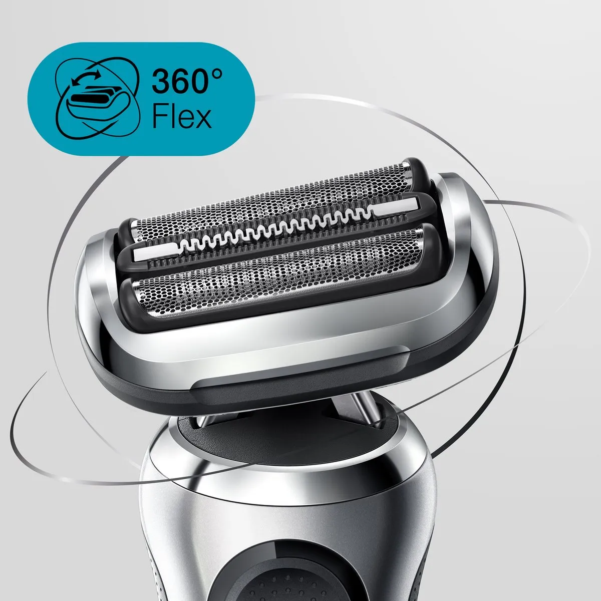 Braun Series 7 71-S4862cs Elektrisch Scheerapparaat - 3 Opzetstukken - Zilver