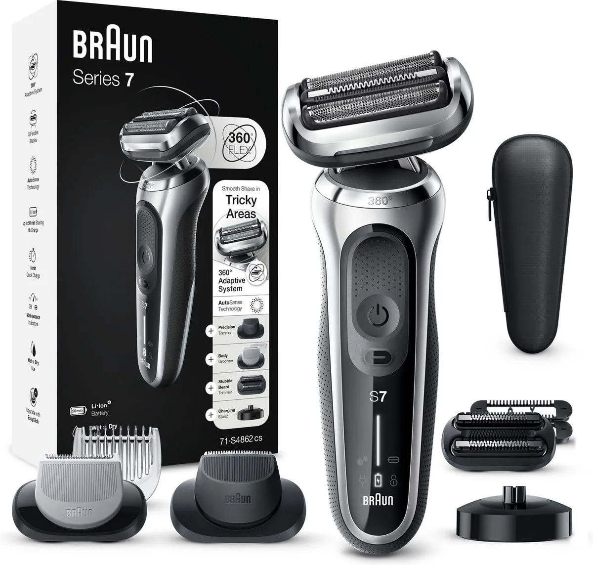 Braun Series 7 71-S4862cs Elektrisch Scheerapparaat
