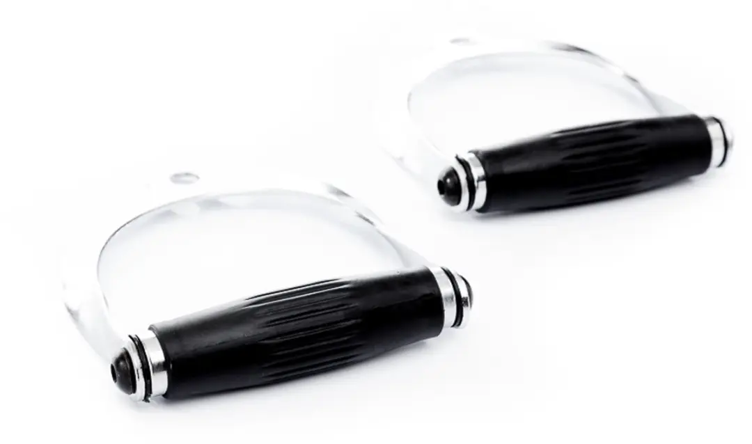 Muscle Power MP751 Lat Pulley Greep Set - Zwart/Grijs