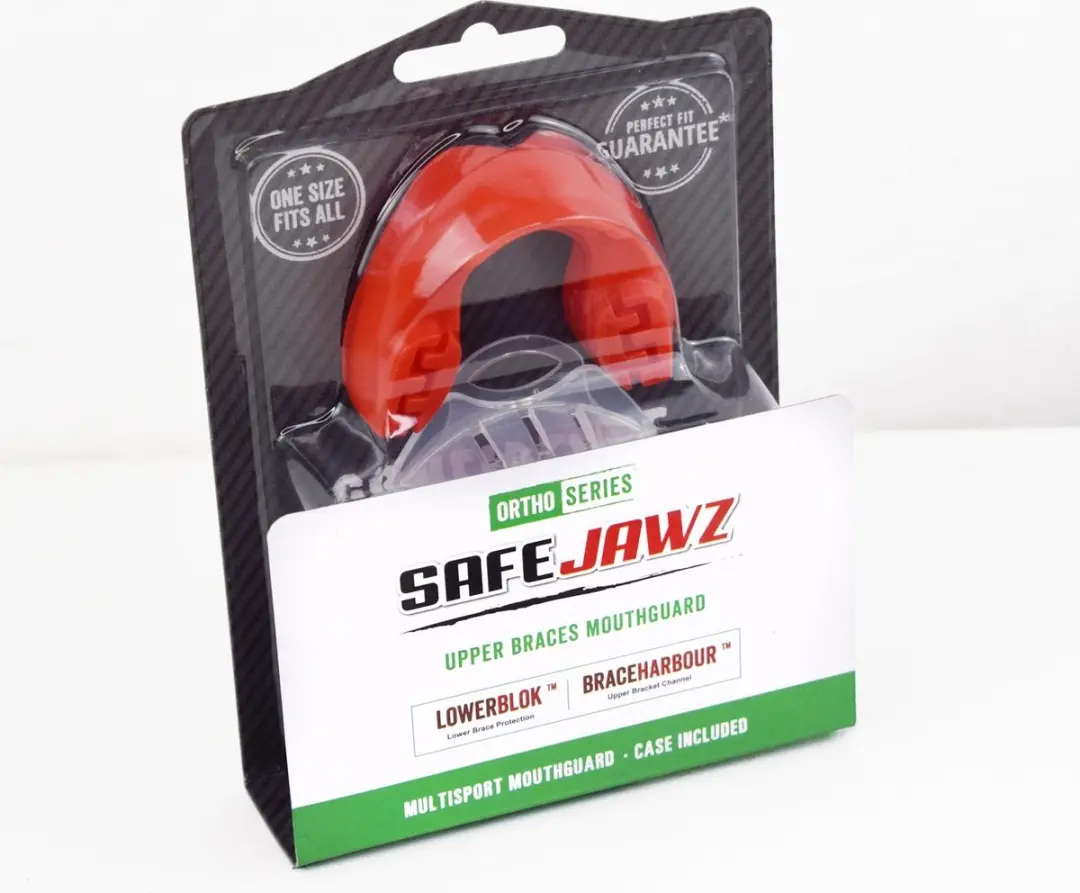 Safejawz Gebitsbeschermer Senior Rood