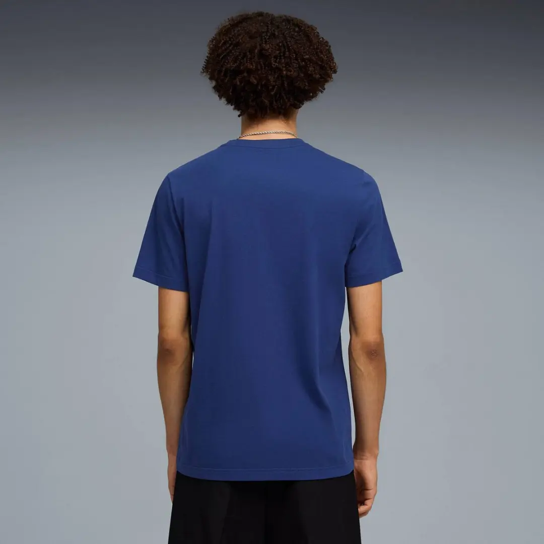 PUMA ESS Small No. 1 Logo Tee - T-shirt - Blue Jewel