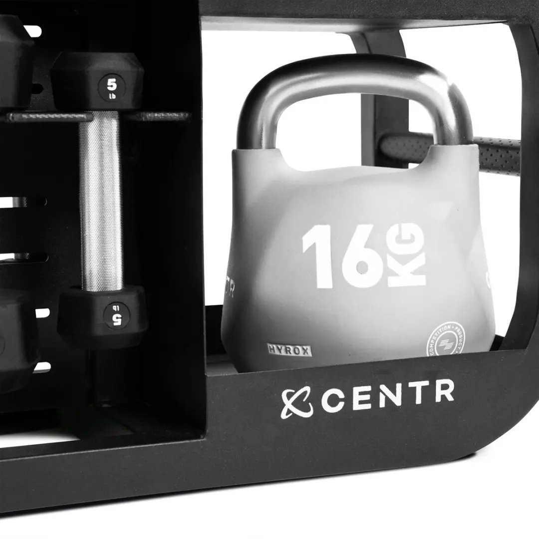 Centr Fusion Bench Verstelbare Fitnessbank - Zwart