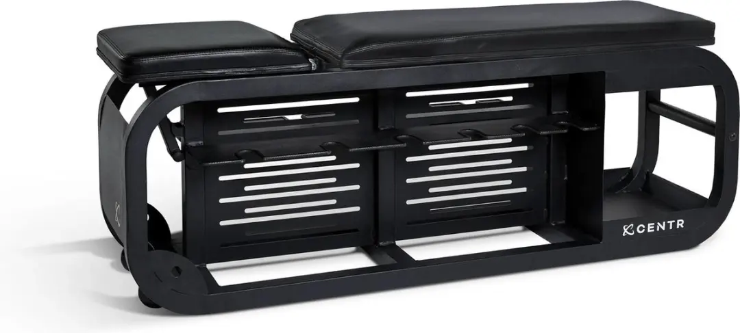 Centr Fusion Bench Verstelbare Fitnessbank - Zwart
