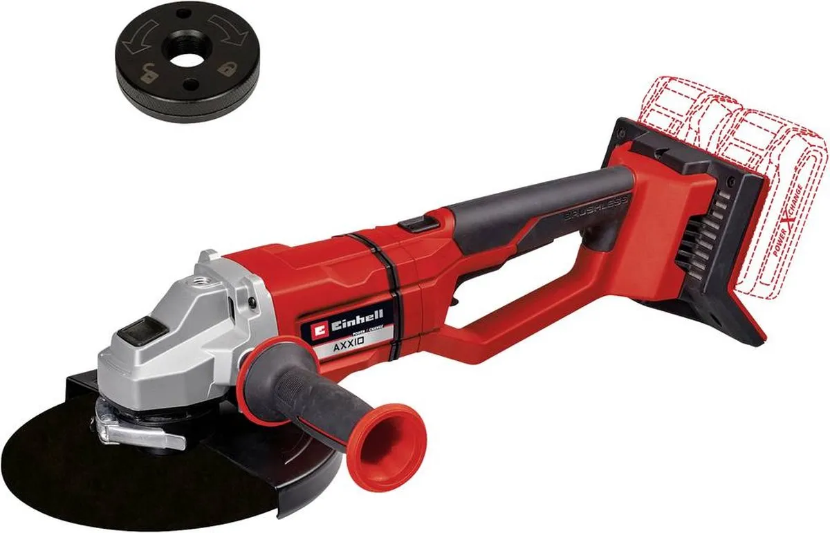 Einhell Professional AXXIO 36/230 Q BL Li Haakse Slijper - 36V - Ø230mm