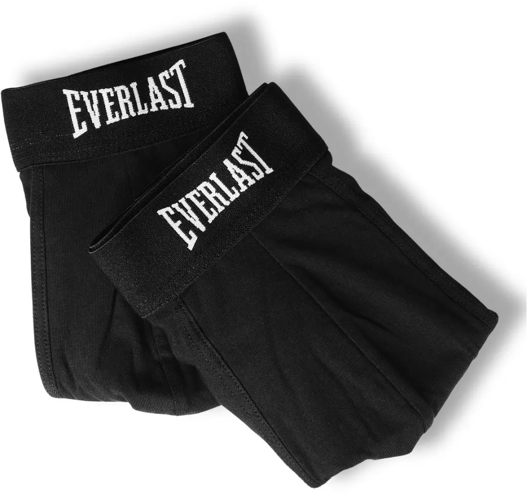 Everlast Heren Boxershorts Katoen - Zwart - Maat L - 4 Stuks