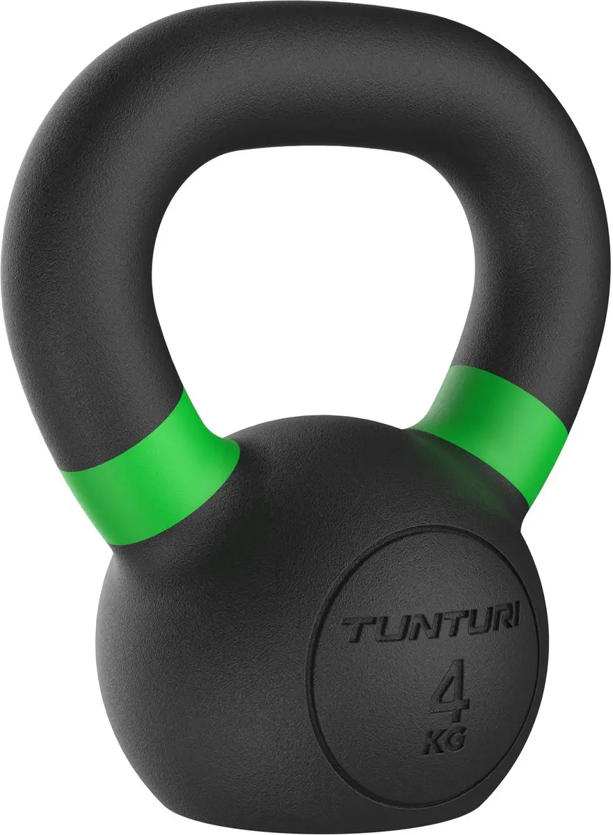 Tunturi Platinum Cast Iron Kettlebell 4kg