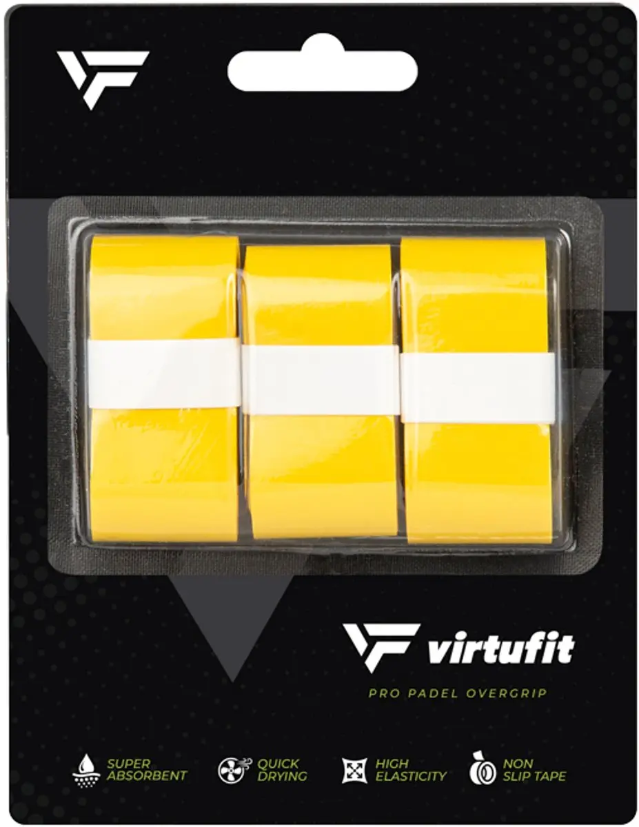 VirtuFit Pro Padel Overgrip Geel
