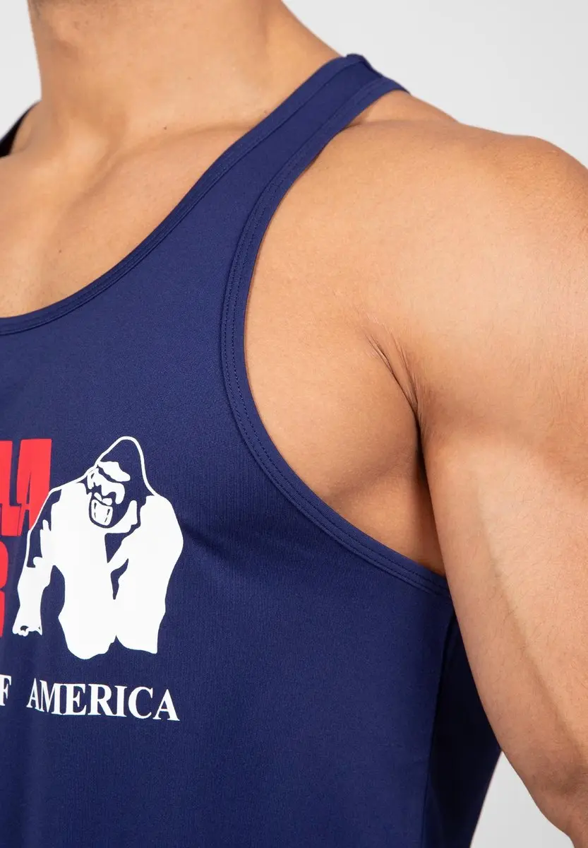 Gorilla Wear Classic Training Tank Top 2XL - Marineblauw