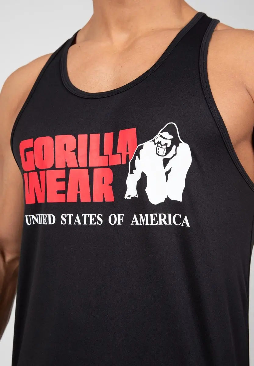 Gorilla Wear Classic Training Tank Top 4XL - Zwart