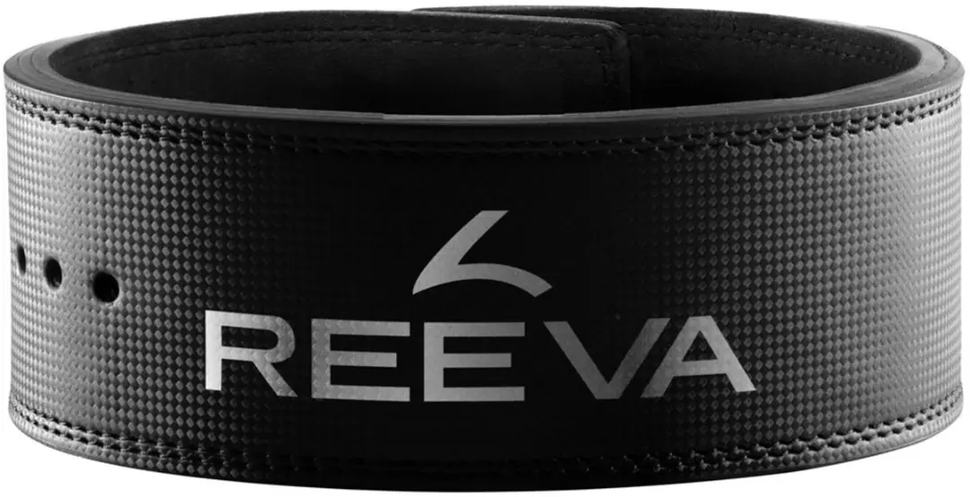 Reeva Carbon Leer Lifting Belt 13mm - S - Zwart - afbeelding 6 van 6