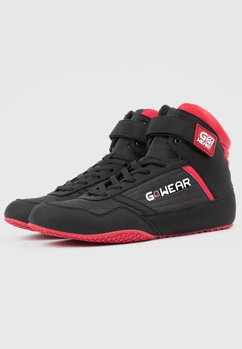 Gorilla Wear Gwear Classic High Tops Sportschoenen 38 - Zwart/Rood