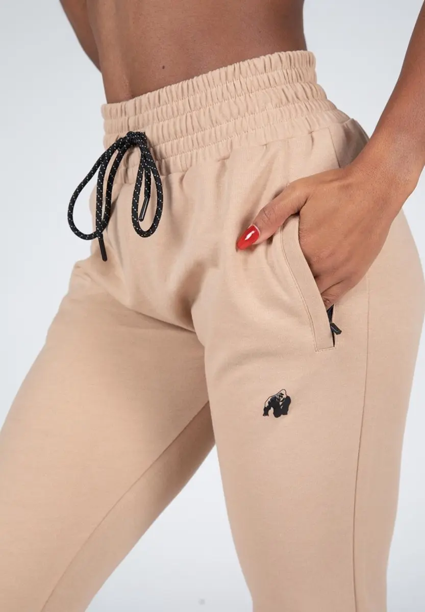 Gorilla Wear Marion Joggingbroek XS - Beige - afbeelding 6 van 6