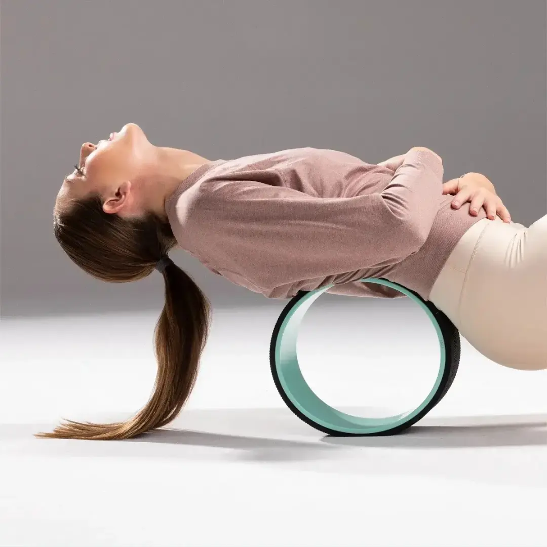 Chirp Wheel+ Foam Roller 25cm - Rugmassage - Blauw