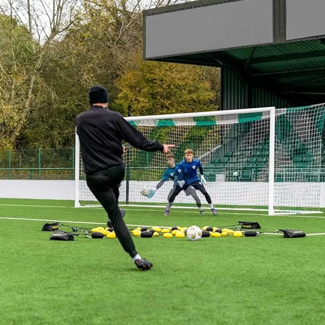 Matrix Bal Deflector Keepertraining - Zwart/Geel