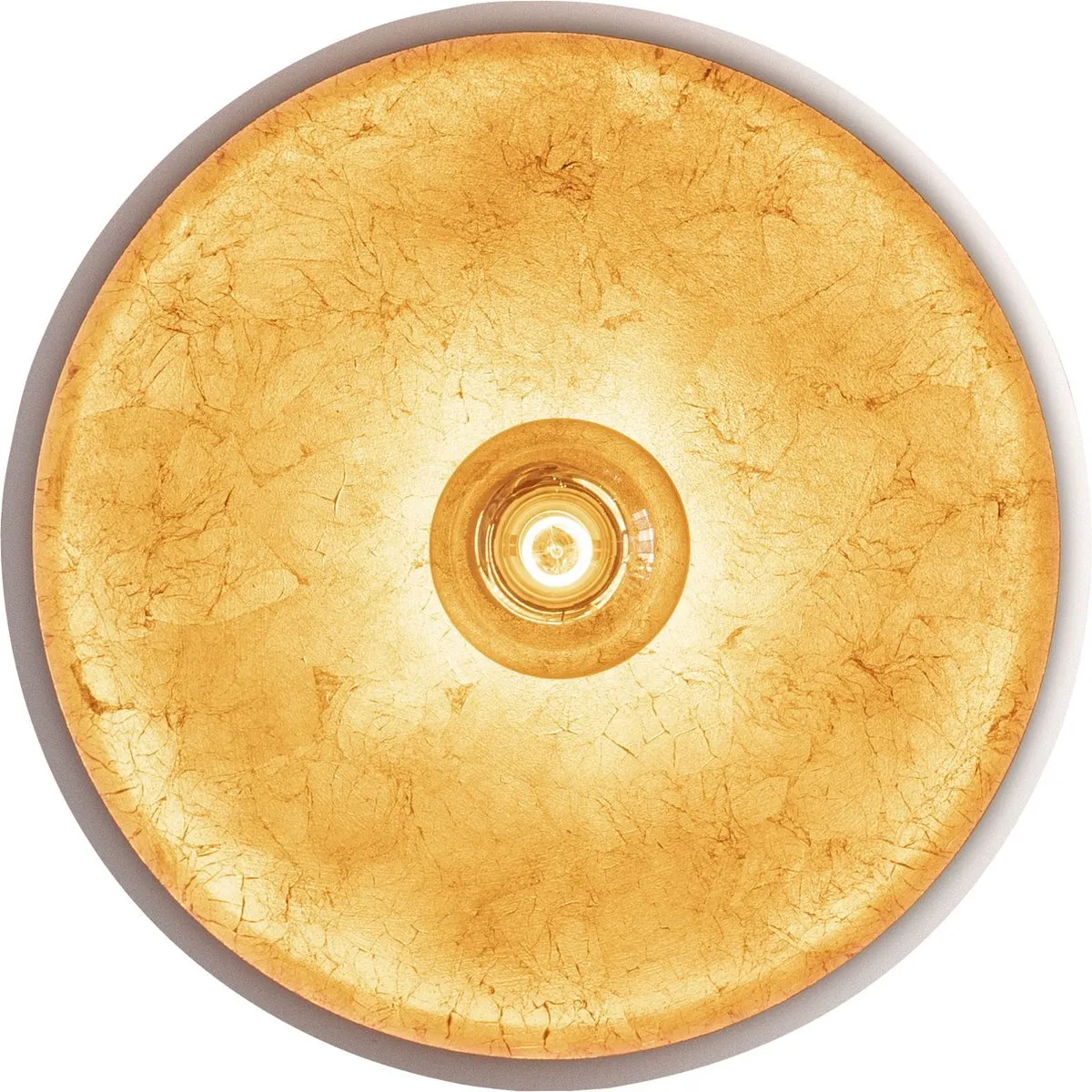 Eglo Mogano Plafondlamp E27 Ø40cm - Wit/Goud