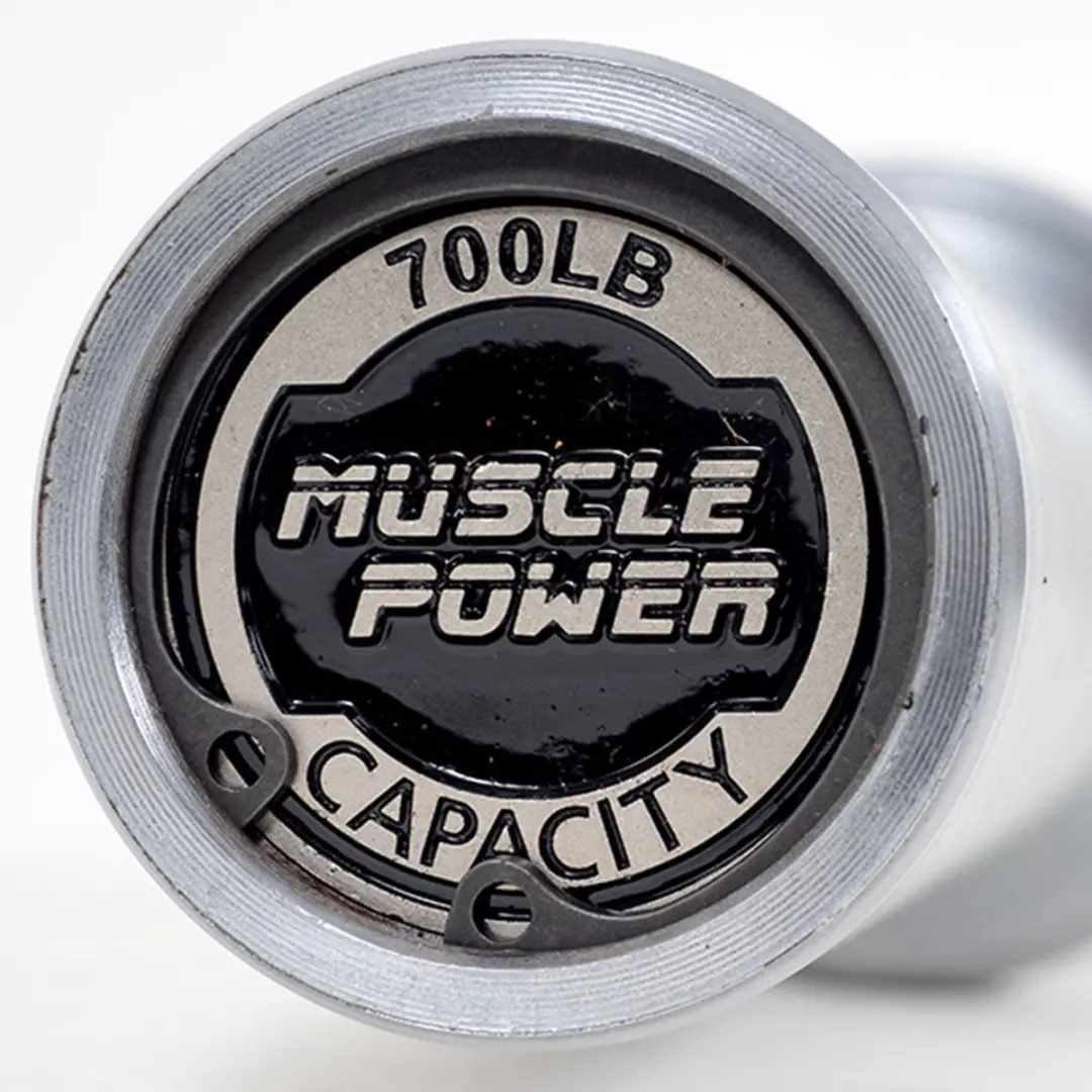 Muscle Power MP827 Dumbbell Bar Set - Chrome/Zwart
