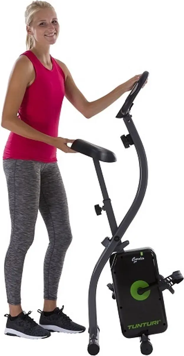 Tunturi Cardio Fit B20 X-bike Opvouwbare Hometrainer - 8 Niveaus