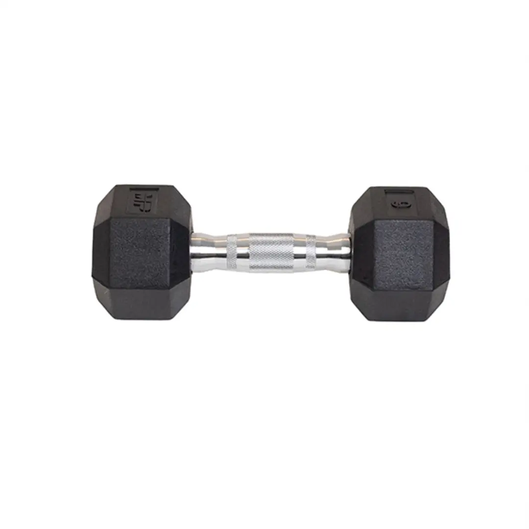 Muscle Power Hexa Dumbbell 6 kg - Zwart