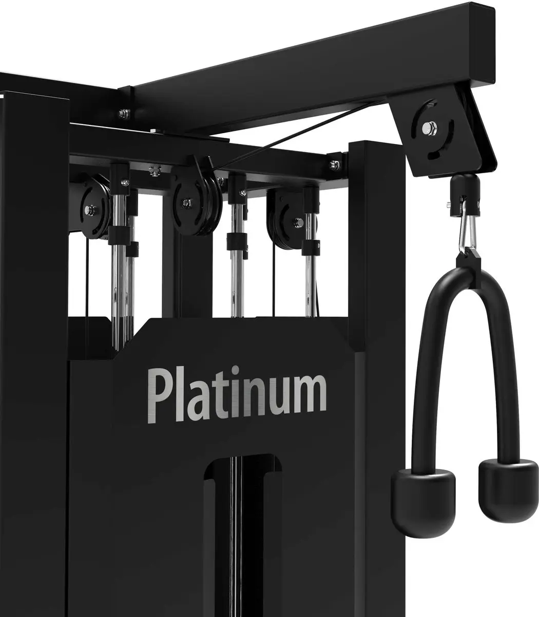 Tunturi Platinum Multi Station Krachtstation - 4 Oefeningen - Zwart