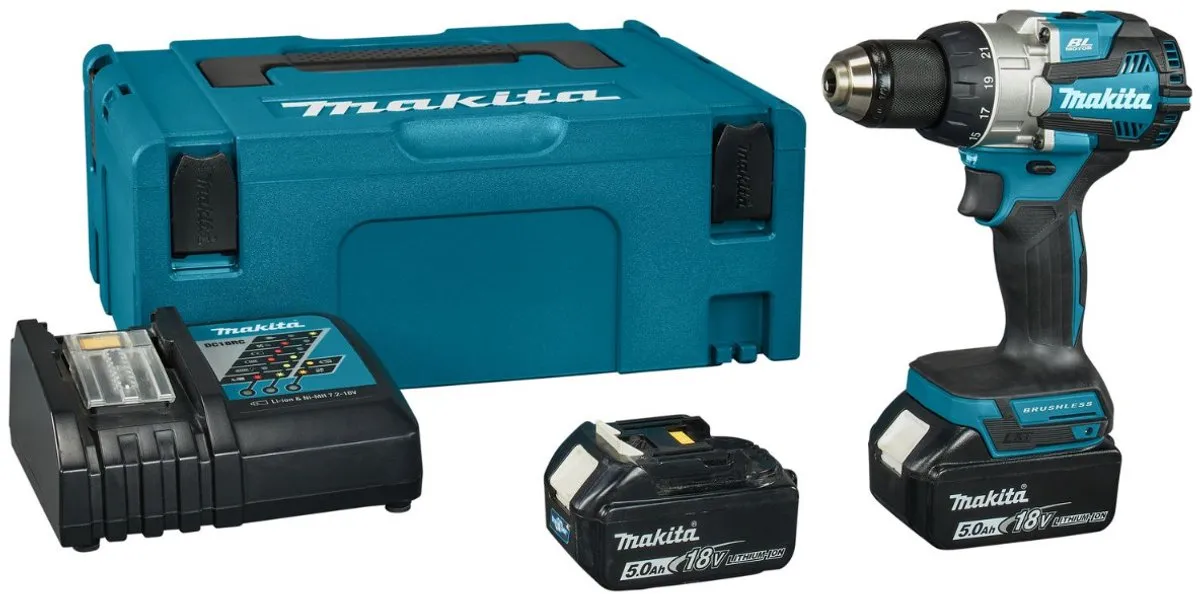 Makita DDF489RTJ Boor-/schroefmachine 18V - 13mm